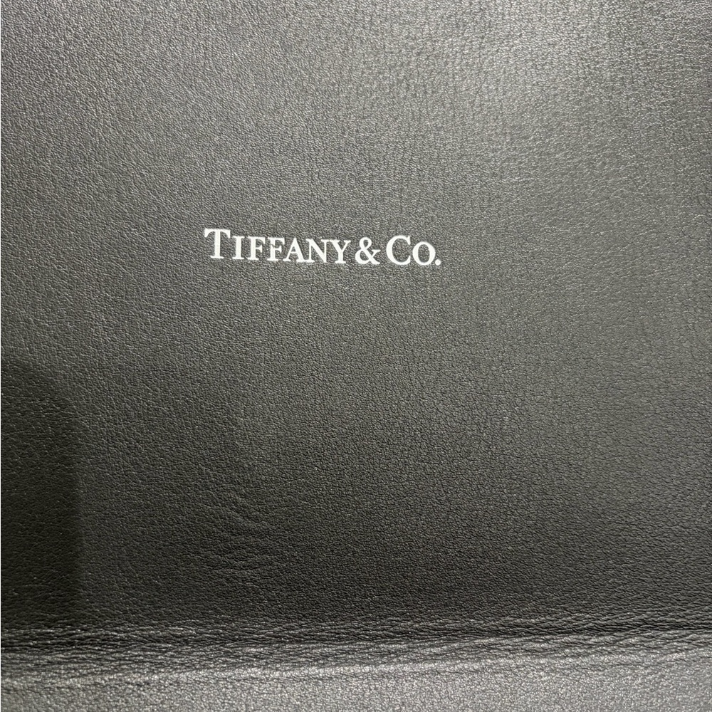 Tiffany & Co. Black Structured Leather Tote - Picture 3 of 8